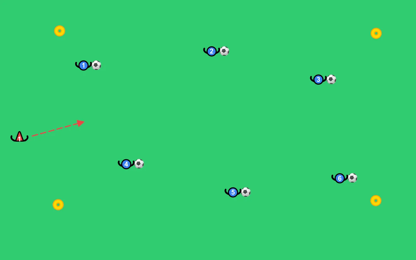 Shark Attack drill — TacticsBoard