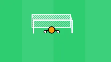 Goalkeeper with gloves in front of the goal — tacticsboard